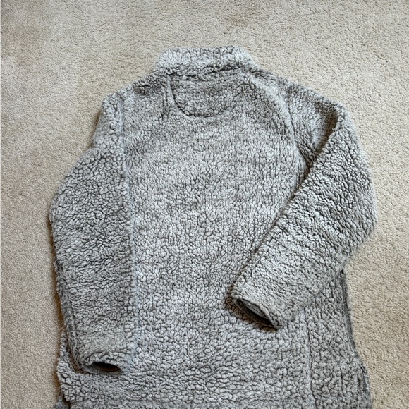 Pink Lily Grey Sherpa - Picture 4 of 4